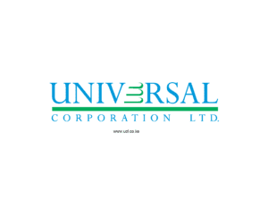 Universal Corporation Limited (UCL)